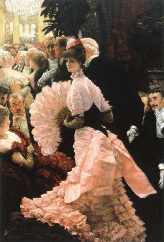 James Tissot the reception Germany oil painting art